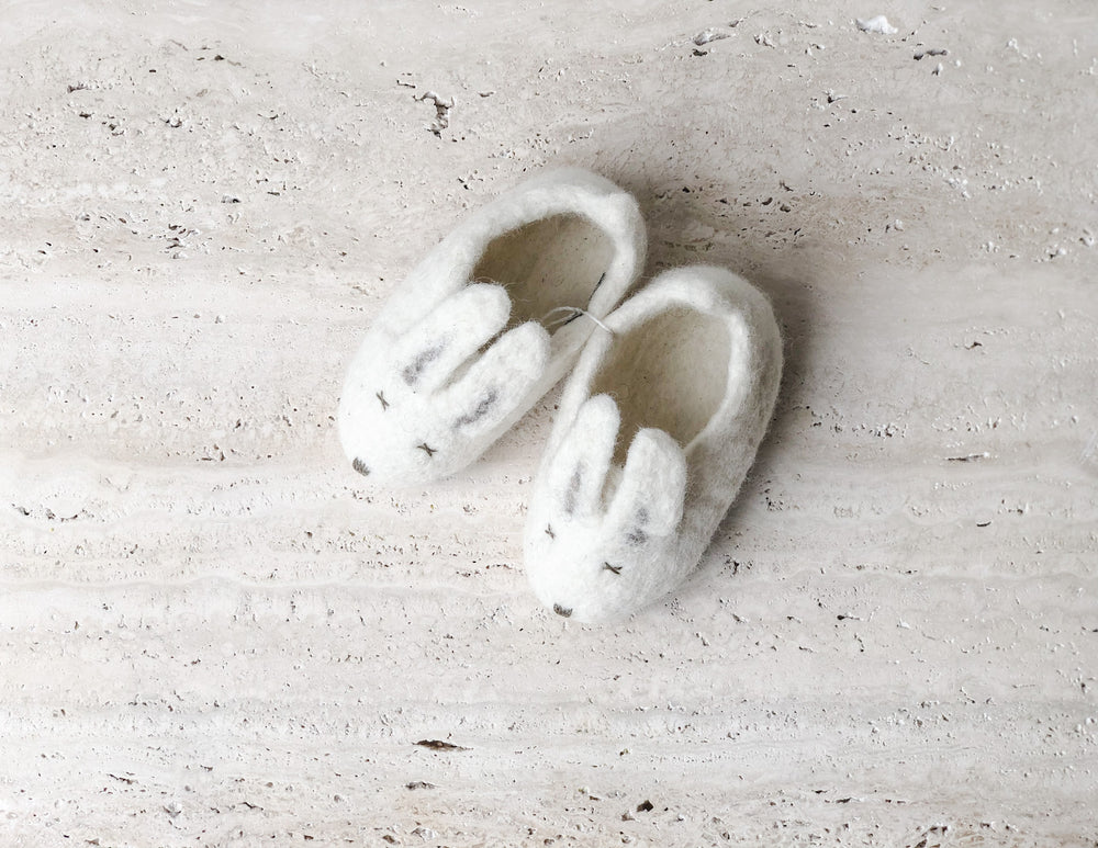 Muskhane Bunny Slippers | Natural