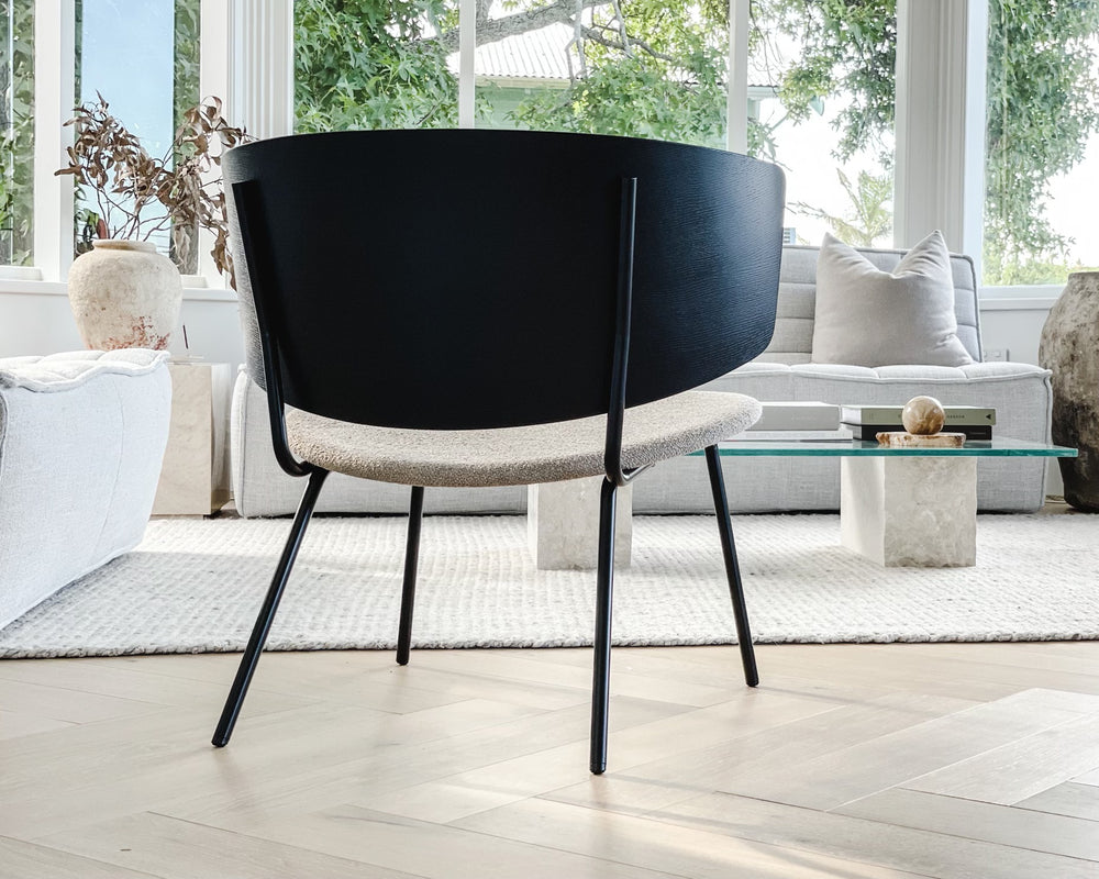 Herman Lounge Chair | Sand Boucle | Ferm Living