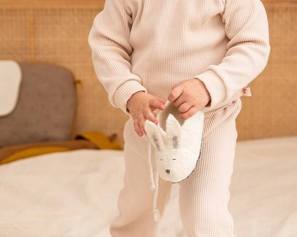 Muskhane Bunny Slippers | Natural