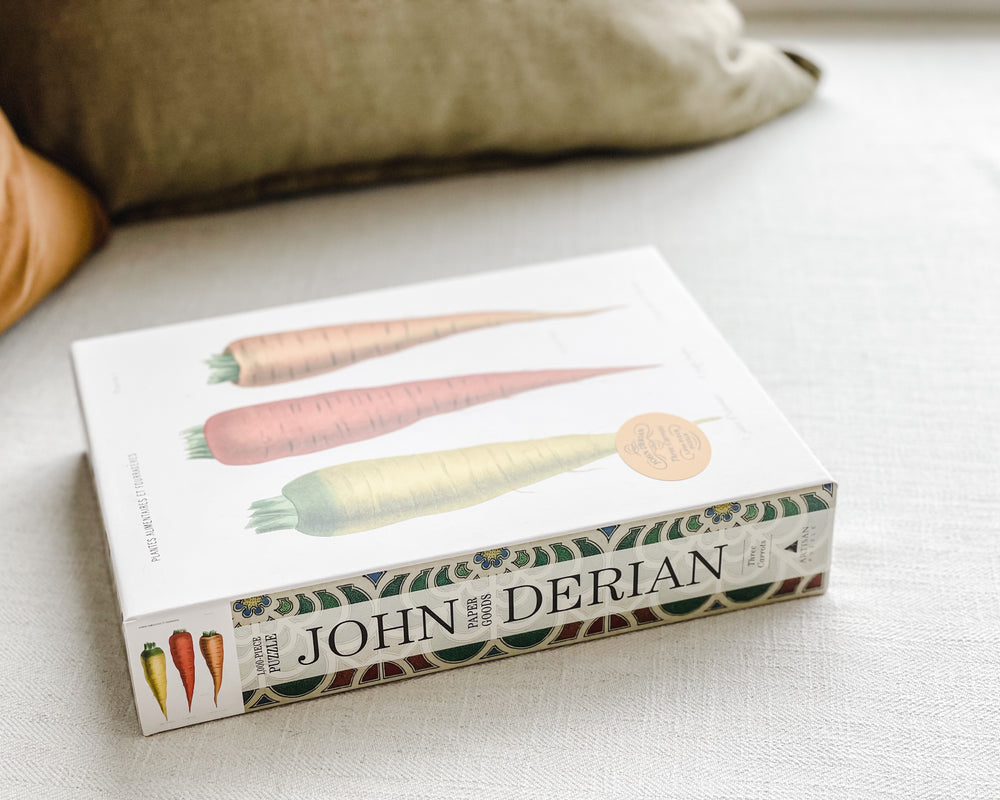 John Derian | 1000 Piece Puzzle | Three Carrots