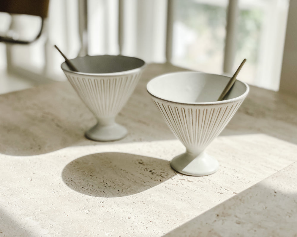 Ceramic Sundae Bowl | Set of 2