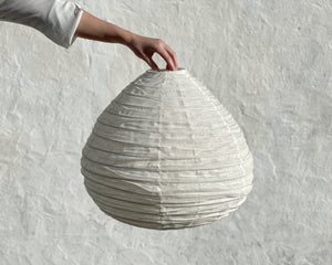 Wabi Linen Shade | Pear | Off-White | 50cm