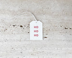 HO HO HO Gift Tag