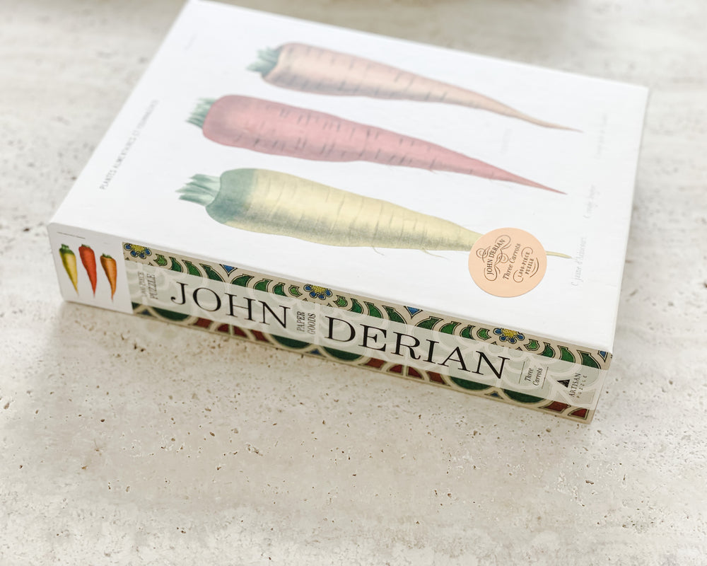 John Derian | 1000 Piece Puzzle | Three Carrots