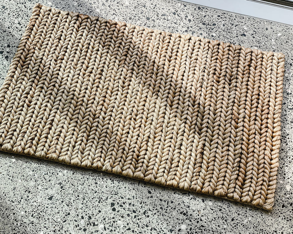 Plaited Jute Doormat | Natural
