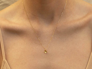 Linda Tahija | Hydrangea Necklace | Gold