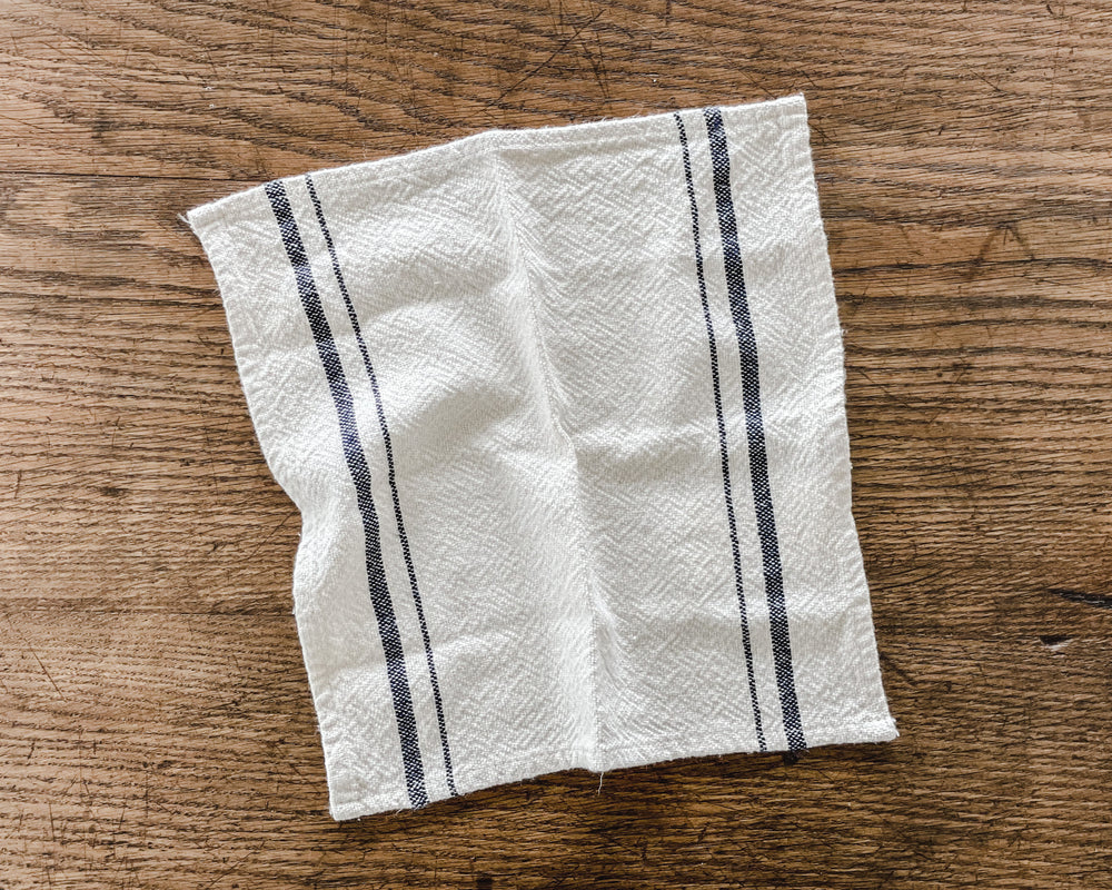 Provincial Dish Cloth | Navy Stripe