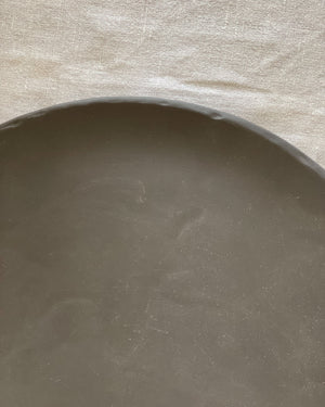 Basalt Slate Plate | Matte Black