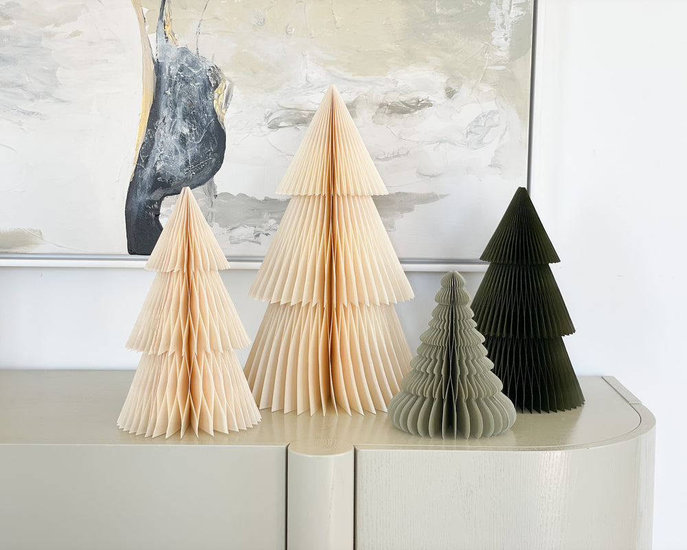 Luxe Paper Tree Decoration | Pine | 45cm