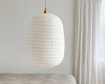 Wabi Linen Shade | Lantern | Off White | 40 x 70